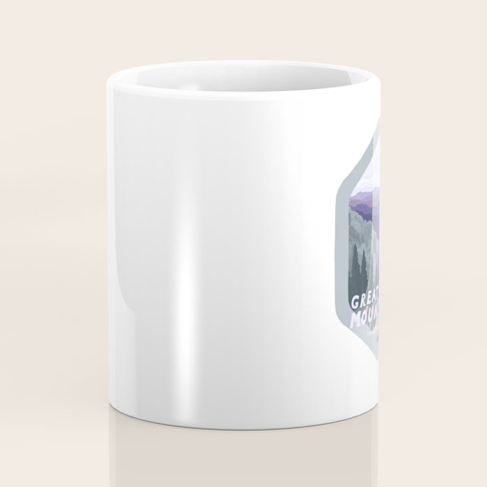 Great Smoky Mountains National Park, National Parks Illustrated, Gatlinburg, Tennessee  Coffee Mug Gallery Image 4