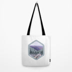 Great Smoky Mountains National Park, National Parks Illustrated, Gatlinburg, Tennessee  Tote Bag Gallery Image 2