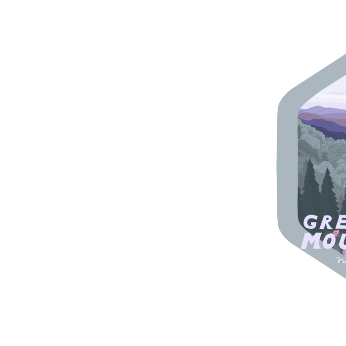 Great Smoky Mountains National Park, National Parks Illustrated, Gatlinburg, Tennessee  Coffee Mug Gallery Image 2