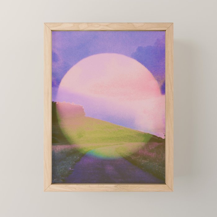 Path of Light Mini Art Print Gallery Image 1