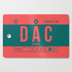 Luggage Tag B - DAC Dhaka Bangladesh Cutting Board Gallery Image 1
