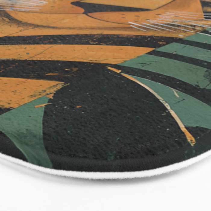Zireth Tiger Bath Mat Gallery Image 3