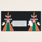 Rainbow Blessings  Desk Mat Gallery Image 1