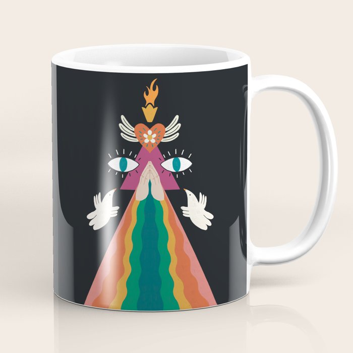 Rainbow Blessings  Coffee Mug Gallery Image 1