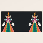 Rainbow Blessings  Desk Mat Gallery Image 3