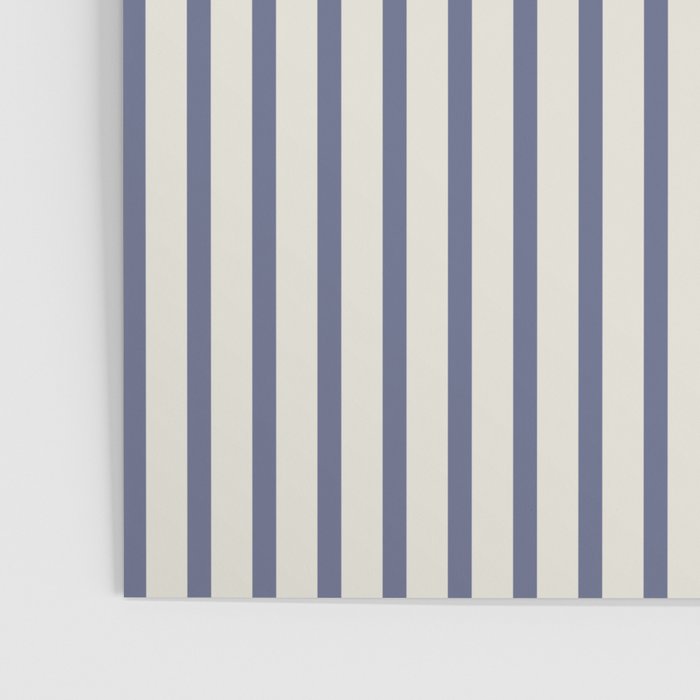 Blue And Cream Striped Poster Gallery Image 3