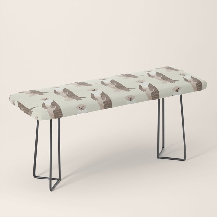 Whimsical Otter Bench Gallery Image 1