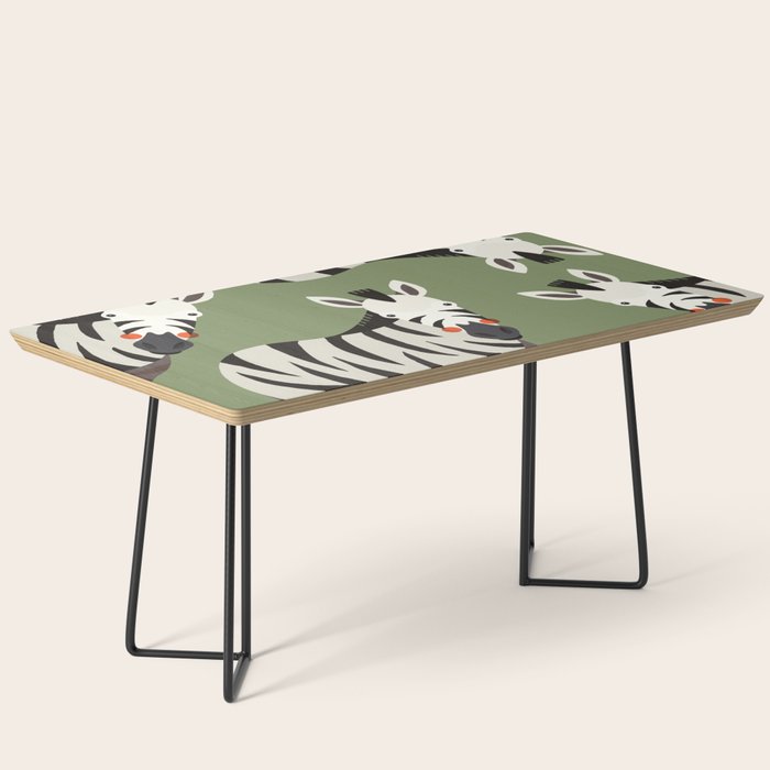 Zebra, Animal Portrait Coffee Table Gallery Image 1
