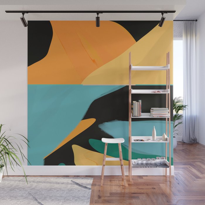 Modern Abstraction 7 Wall Mural Gallery Image 1