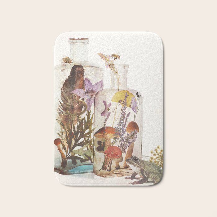 WITCH BOTTLES Bath Mat Gallery Image 1
