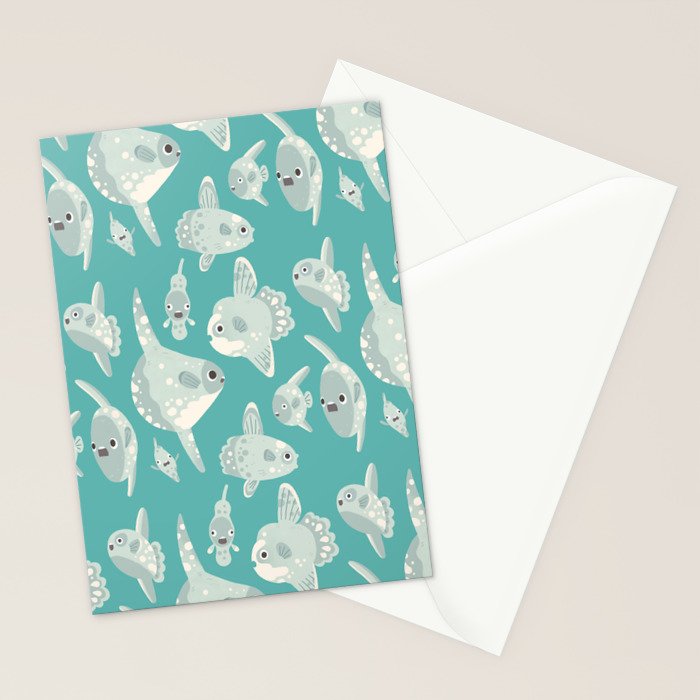 Mola mola Stationery Card Gallery Image 2