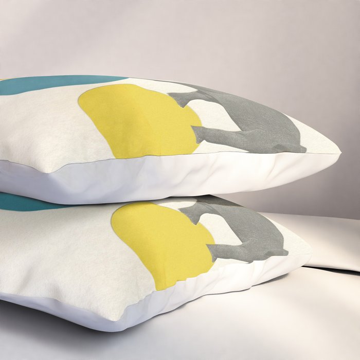 Travelling Elephants Pillow Sham Gallery Image 3