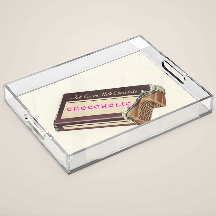 Chocoholic Acrylic Tray Gallery Image 1