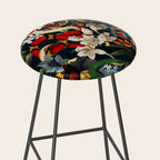 Birds and Snakes II Stool Gallery Image 2