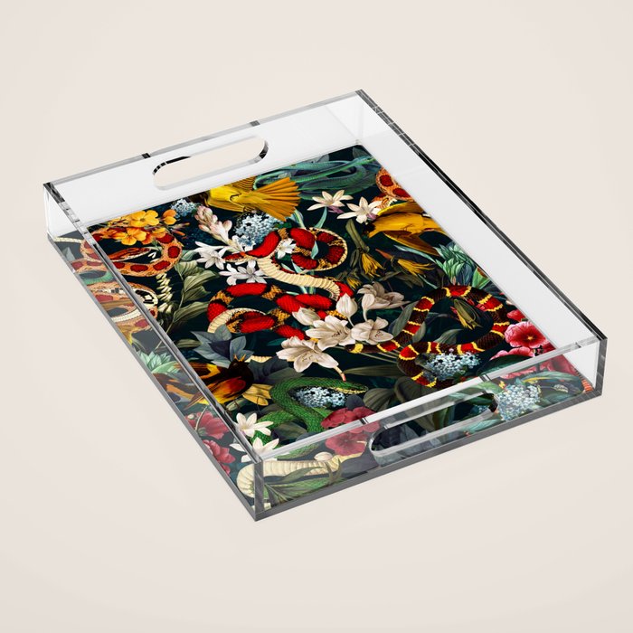 Birds and Snakes II Acrylic Tray Gallery Image 1