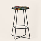Birds and Snakes II Stool Gallery Image 1