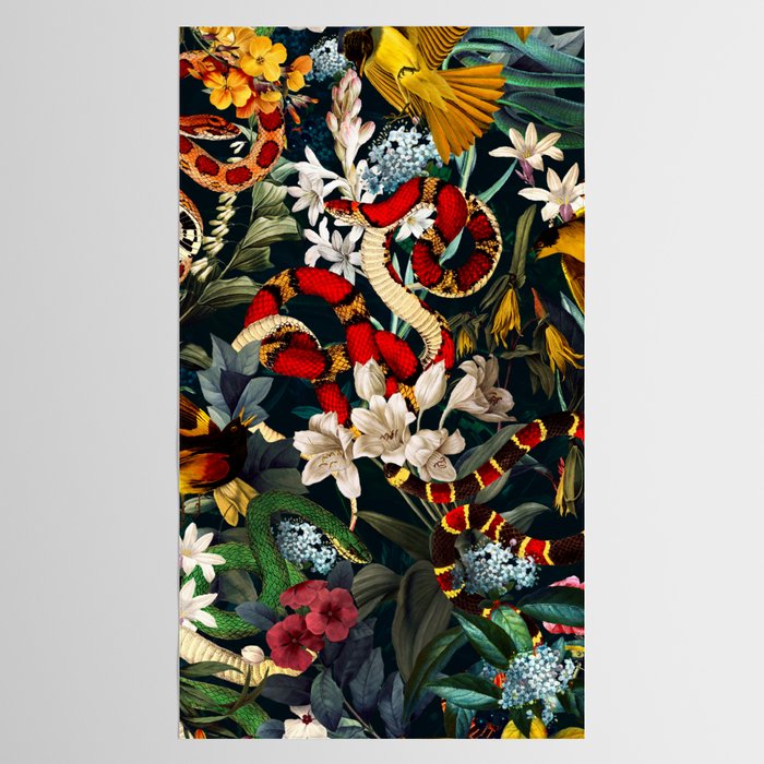 Birds and Snakes II Tablecloth Gallery Image 2
