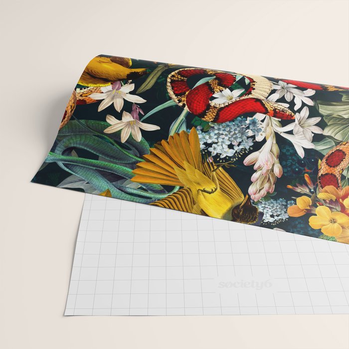 Birds and Snakes II Wrapping Paper Gallery Image 2