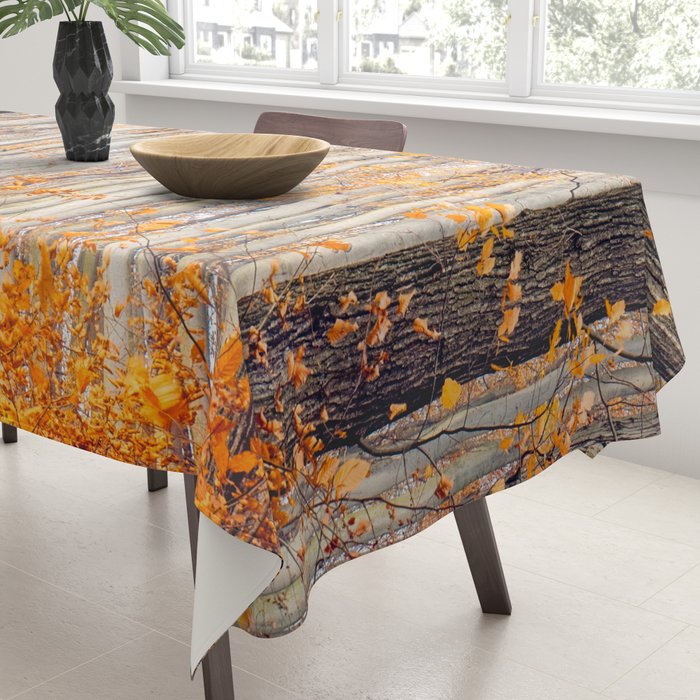 orange autumn Tablecloth Gallery Image 3
