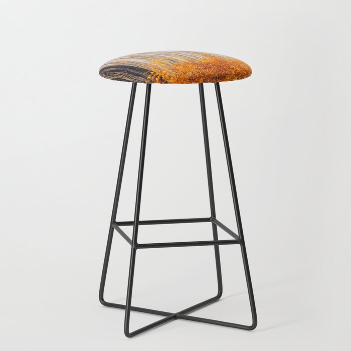 orange autumn Stool Gallery Image 1