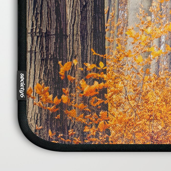 orange autumn Laptop Sleeve Gallery Image 3