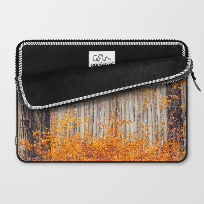 orange autumn Laptop Sleeve Gallery Image 2