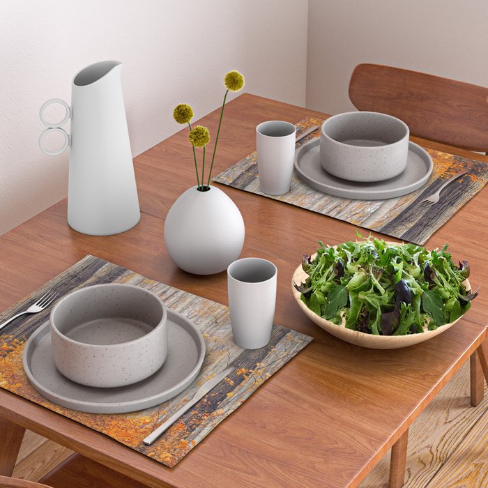orange autumn Placemat Gallery Image 2