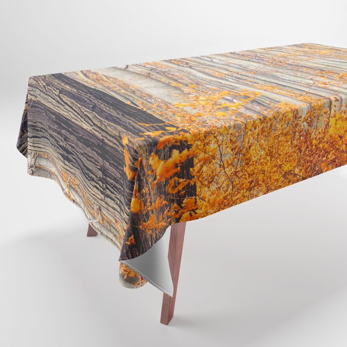 orange autumn Tablecloth Gallery Image 1