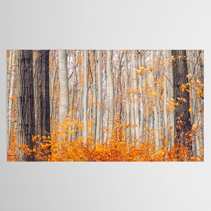 orange autumn Tablecloth Gallery Image 2