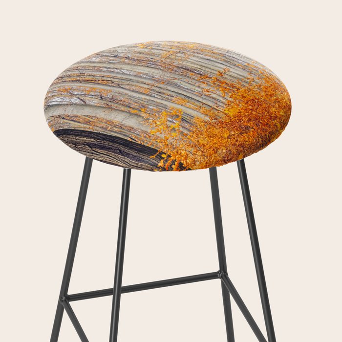 orange autumn Stool Gallery Image 2