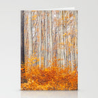 orange autumn Stationery Card Gallery Image 2