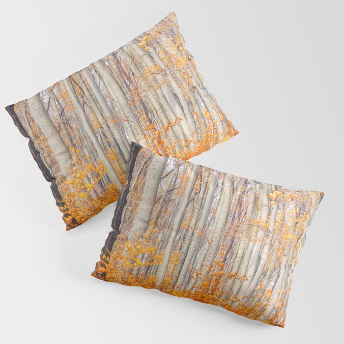 orange autumn Pillow Sham Gallery Image 1