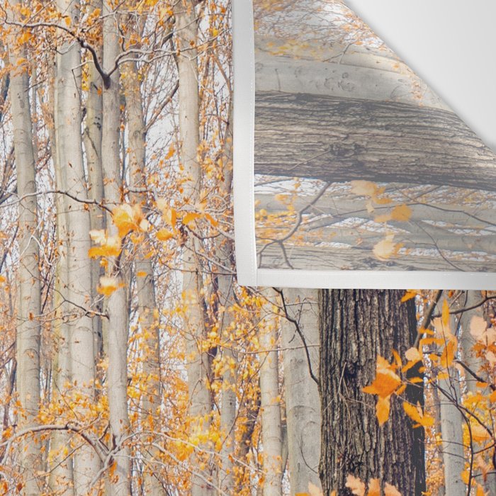 orange autumn Wall Tapestry Gallery Image 3