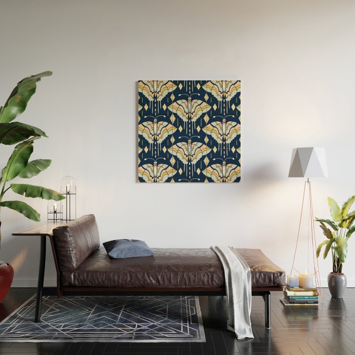 La Maison des Papillons - Midnight Wood Wall Art Gallery Image 2