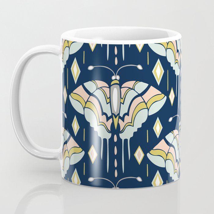 La Maison des Papillons - Midnight Coffee Mug Gallery Image 3