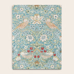 William Morris Strawberry Thief Aqua Blue Turquoise Notebook Gallery Image 4