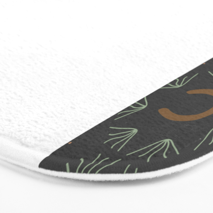 Burning Daylight Pattern  Bath Mat Gallery Image 3