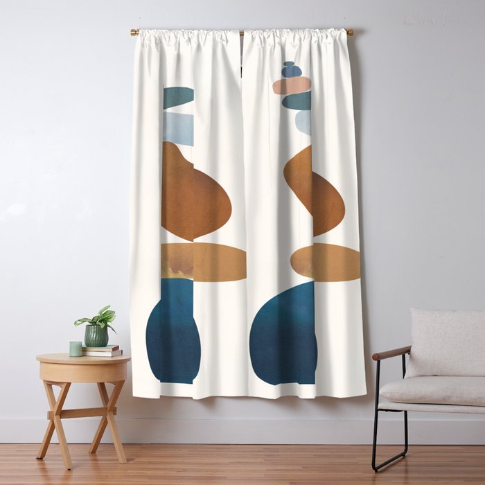Balancing Stones 30 Window Curtain Gallery Image 5