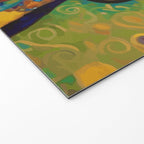Gustav Klimt Dog with Colorful Scarf Welcome Mat Gallery Image 2