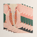 Yoga Meditating Elephant Wrapping Paper Gallery Image 3