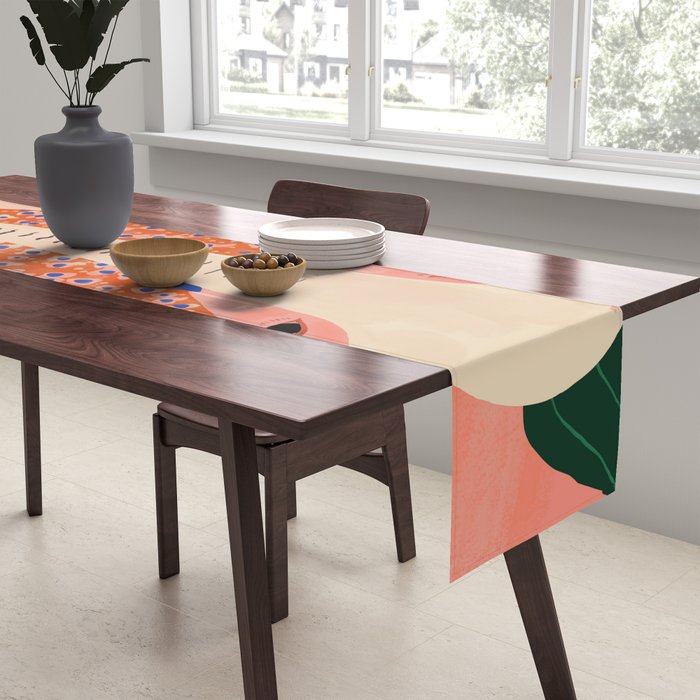 Yoga Meditating Elephant Table Runner Gallery Image 2