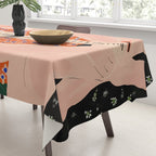 Yoga Meditating Elephant Tablecloth Gallery Image 3