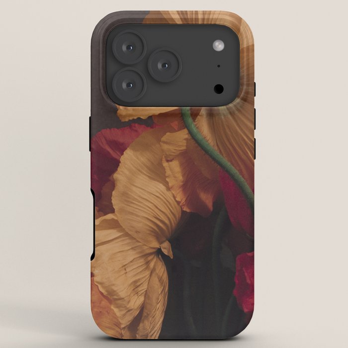 Coquette x botanical poppy flower photograph iPhone Case Gallery Image 7
