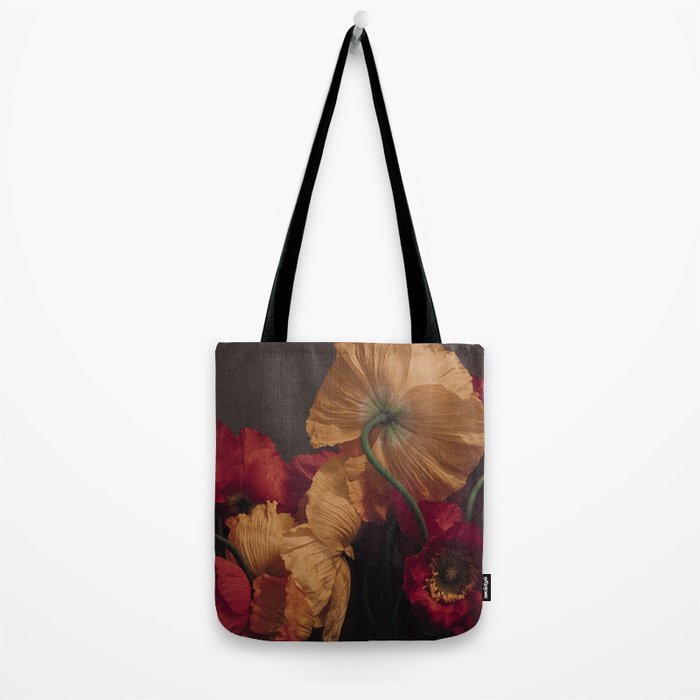 Coquette x botanical poppy flower photograph Tote Bag Gallery Image 2
