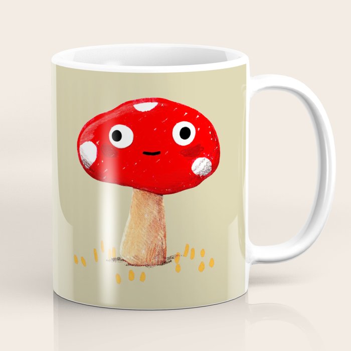Wall-Eyed Mushroom Coffee Mug Gallery Image 1