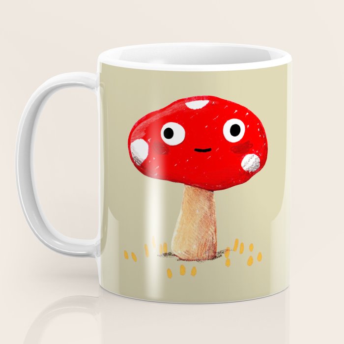 Wall-Eyed Mushroom Coffee Mug Gallery Image 3