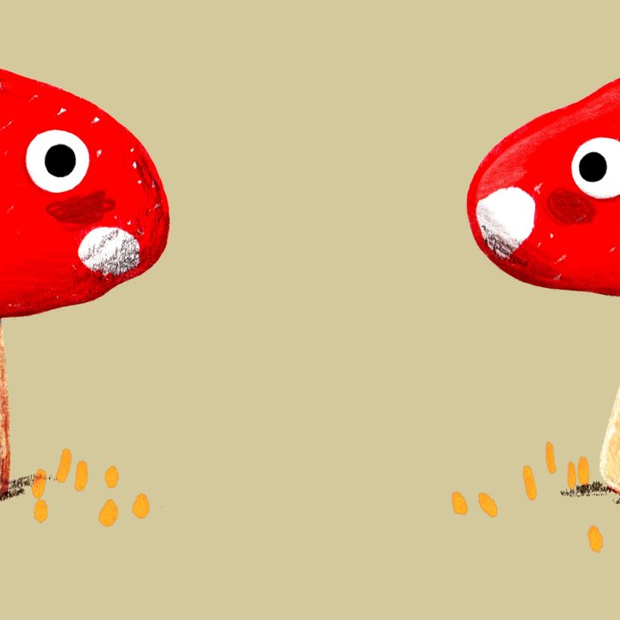 Wall-Eyed Mushroom Coffee Mug Gallery Image 2