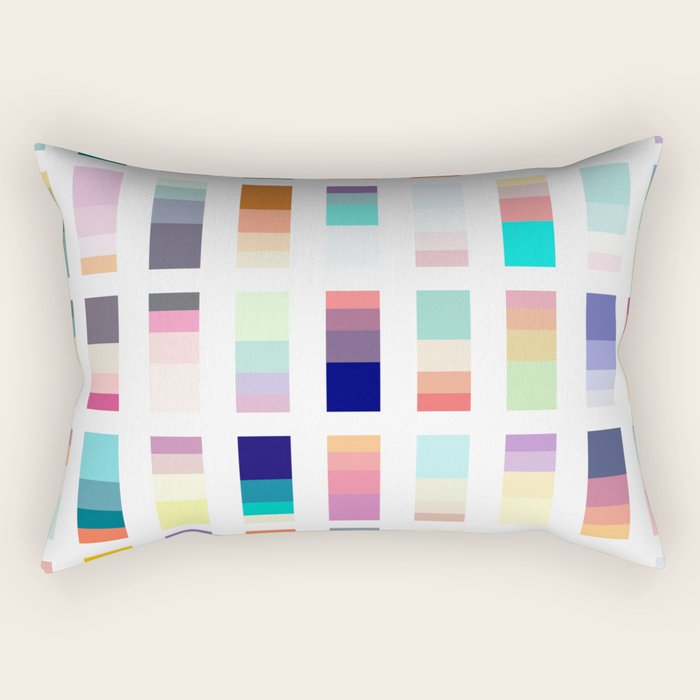Color Trap No. 1 Rectangular Pillow Gallery Image 2