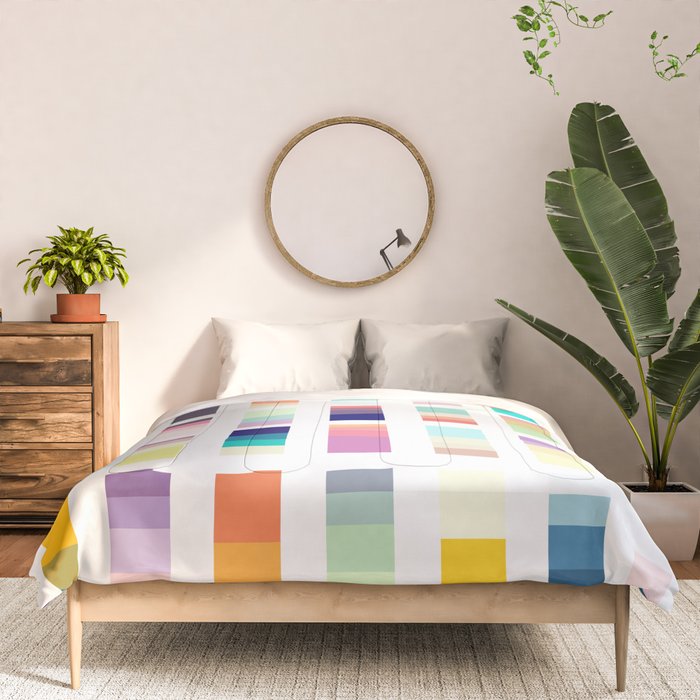 Color Trap No. 1 Comforter Gallery Image 3