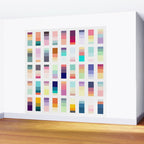 Color Trap No. 1 Wall Mural Gallery Image 2